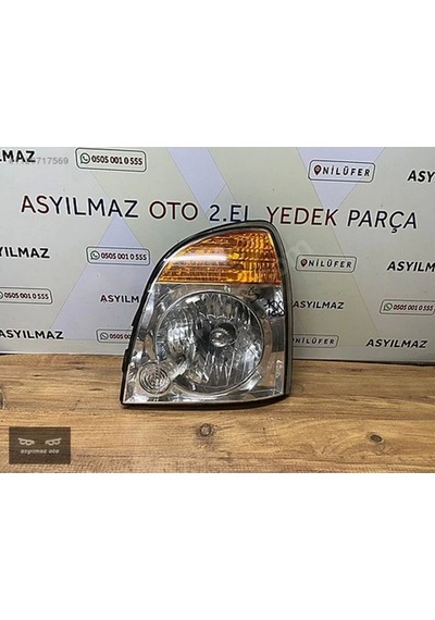 H100 Kmy 2004 Far Sol Motoru Üzerinde Degıl H4 P21w W5w Oem No:921104f030