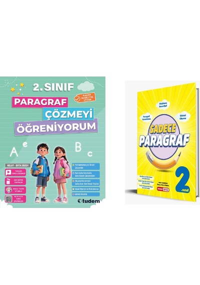 Tudem Kırmızı Beyaz Paragraf Okuma Anlama Soru Bankası Seti