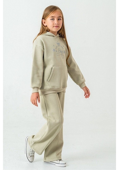 Stella Butik You Are The Baskılı Kız Çocuk Takım Mor