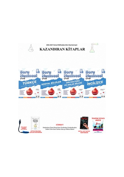 Nartest 5. Sınıf Sözel Soru Bankası 4 Kitap Seti