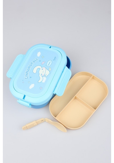 X Dekomus Lisanslı Cinnamoroll 500 Ml Matara,3 Bölmeli Beslenme Kabı,beslenme Örtüsü Seti Diğer