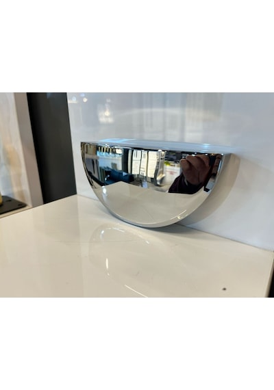 Zeus Düz Metal Kulp 64mm Krom Dolap Kapak Modern Çekmece Mobilya Tv Ünite Komidin Vestiyer Krom