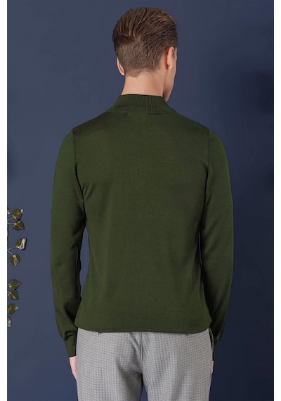 Efor Tr 861 Slim Fit Nefti Klasik Triko Nefti