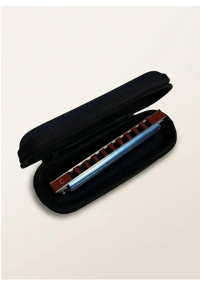 Easttop Blues Diatonic 10 Delikli Ağız Mızıkası T008k Mavi