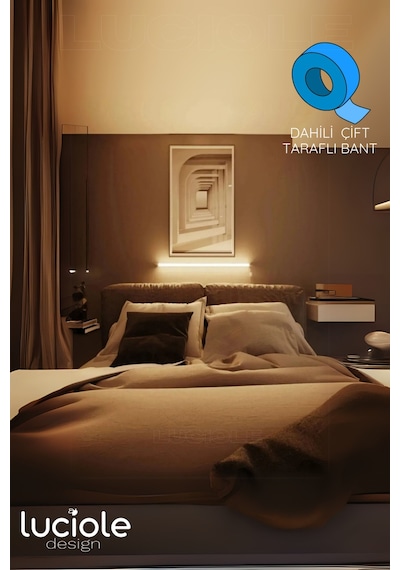 Rgb Led Abajur Aplik Gece Lambası Lambader Renkli Uzaktan Kumandalı Işık - Ledtube11