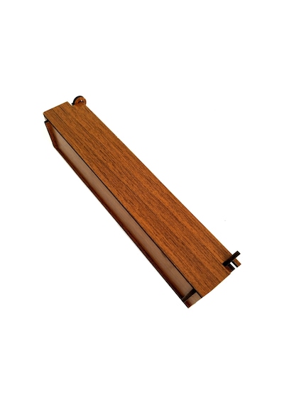 Mdf Ahşap Kutu Dikdörtgen 3.5cmx19.5cm Çok Renkli