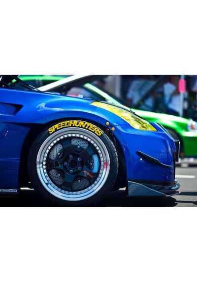Lastik Yazısı8Xli Speedhunters Sarı 1.Sınıf Kalite Solmazstıker