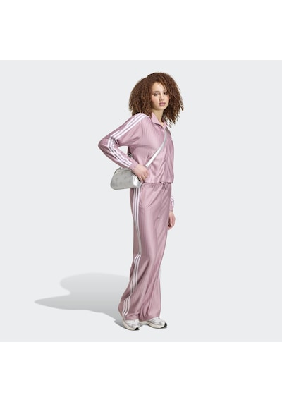 Adidas Firebird Pinstripe Kadın Pembe Eşofman Altı Kr9582
