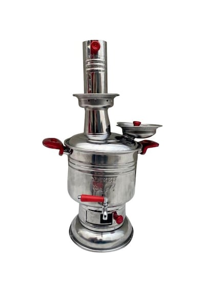 Yaren 6 Lt Semaver Tek Musluk Gri