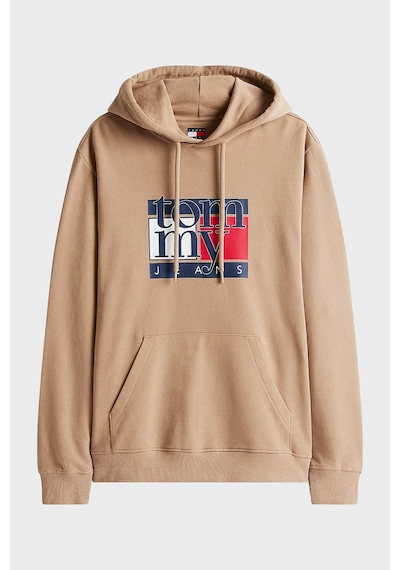 Tommy Jeans Erkek Sweat Dm0dm22092 Afe Bej Bej