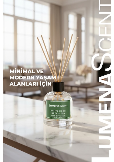 White Rose Green Tea Oda Kokusu Gül