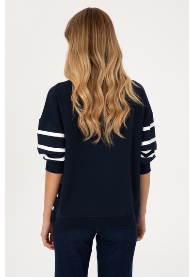 U.s. Polo Assn. Kadın Lacivert Sweatshirt 50313572-vr033 Lacıvert