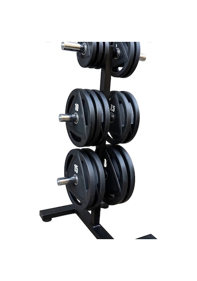Alin Sport 20 Kg Profesyonel Kauçuk Kaplı Olimpik Plaka / Ağırlık Plakası Flanş