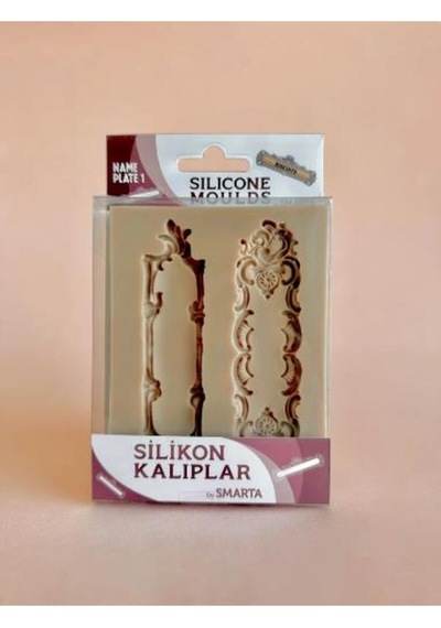 Silikon Kalıp - Isimlik 1 Beyaz