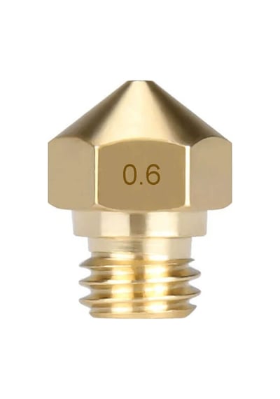 Koodmax 3 Adet 3d Yazıcı Mk10 Extruder 1.75mm / 0.6mm Baskı Kafası Nozzle