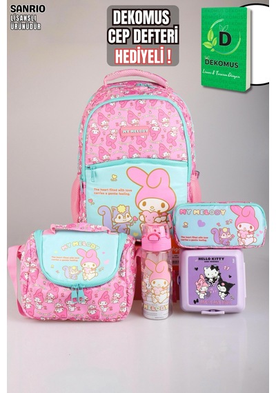 Yeni Sezon Lisanslı My Melody&best Frıends "melopınk Koleksiyonu" Okul,kalem Ve Termoslu Beslenme Çantası İle 500 Ml Matara,beslenme Kutusu "dekomus Cep Defteri Hediyeli" Altın Yeni Sezon Lisanslı My Melody&best Frıends "melopınk Koleksiyonu" Okul,kalem Ve Termoslu Beslenme Çantası İle 500 Ml Matara,beslenme Kutusu "dekomus Cep Defteri Hediyeli" Altın