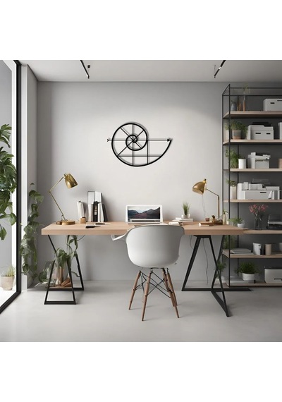 Metal Duvar Dekorasyonu Altın Oran 2 Golden Ratio Metal Duvar Tablosu Sanat