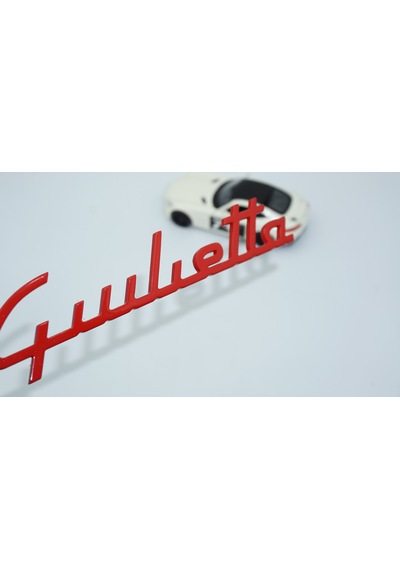 Dk Tuning Giulietta Kırmızı Abs Bagaj Yazı Logo Alfa Romeo İle Uy
