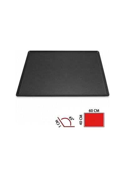 İtalyan Açılı Teflon Fırın Tepsisi 40x60 Cm Düz İtalyan Açılı 40x60 Diğer