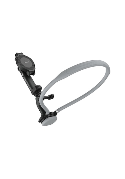 Lenyes Cr203 2in1 Eller Serbest Magnetik Boyun Askılı Telefon Tutucu Siyah