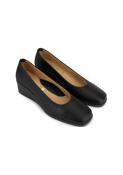 Relax Anatomic Tnc Luxury Kadın Hakiki Deri Siyah Comfort Ayakkabı 611 Et9601-03 Bn Ayk Sk26-27 Black