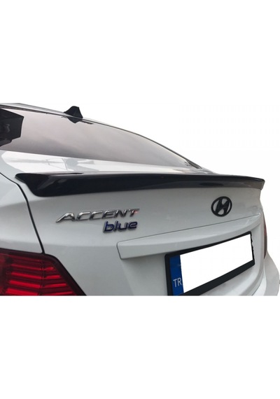 Hyundai Accent Blue Spoiler -podiumgarage-