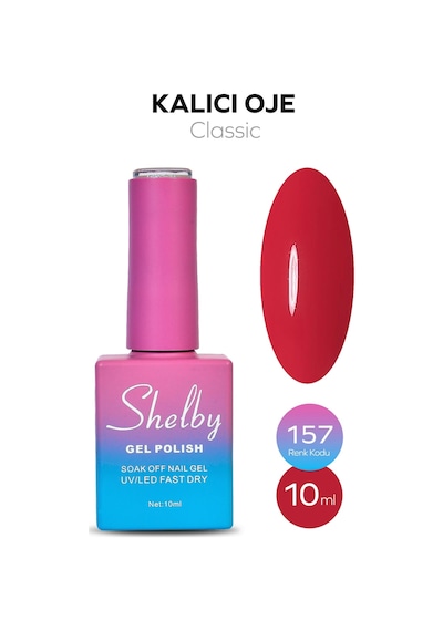 Shelby 10 Ml. A157 Kalıcı Oje