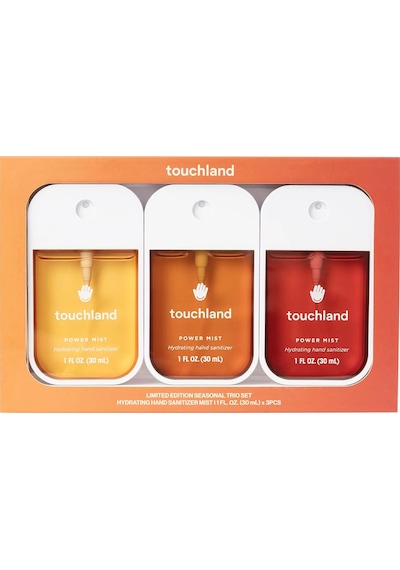 Touchland Nemlendirici Kokulu Temizleyici El Spreyi 3'lü Set