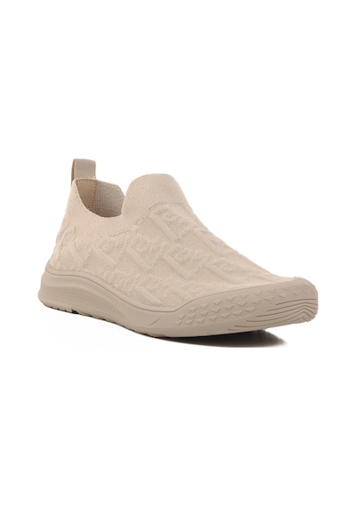 Gamelu Toss Erkek Bez Streç Memory Foam Sneaker Ayakkabı Bej