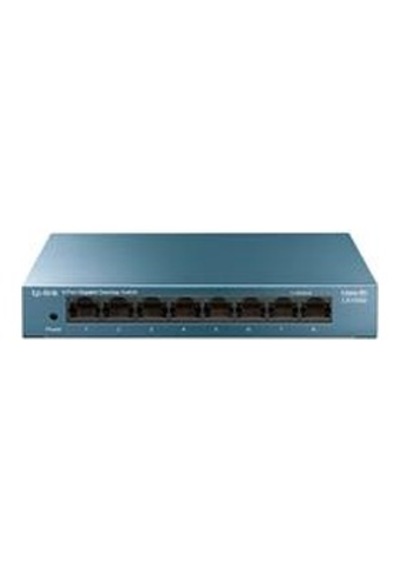 Tp-link Ls108g 8 Port 10-100-1000 Mbps Switch Metal Kasa