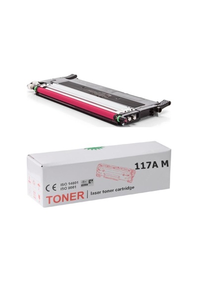 Hp Uyumlu W2073a 117a Kırmızı Çipli Toner