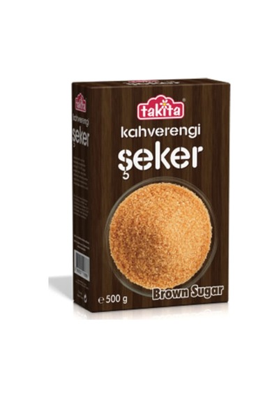 5 Adet Takita Kahverengi Toz Şeker 500 G