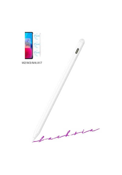 Apple Uyumlu iPad  M4/m3/m2/a17 Air Pro Manyetik Şarj Olabilen Pencil Pro Dokunmatik Tablet Kalemi