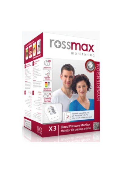 Rossmax X3 Üst Kol Tipi Otomatik Tansiyon Aleti 5 Yıl Garantili