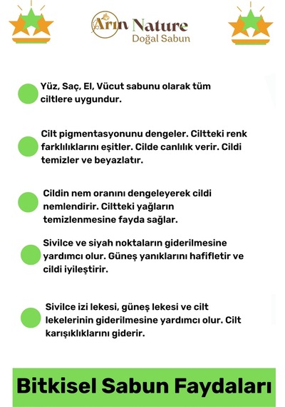 Sabun %100 Doğal Güzel Kokulu El Yüz Saç Cilt Vücut Orijinal Kekik Sabunu 120g - 4 Adet Karışık