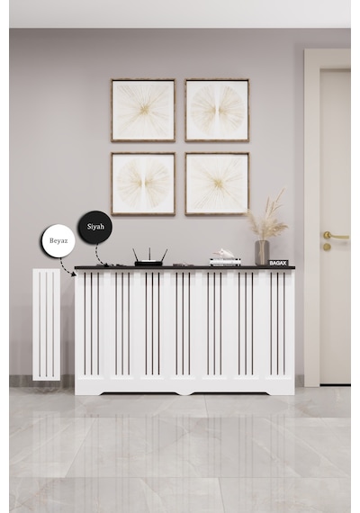 Dekoratif Petek Kaplama Modern Kalorifer Peteği Gizleme Ünitesi 11 Desen 9 Renk İç Ölçü 136 Cm Dış Ölçü 140 Cm Petek 136 Beyaz Üstü Siyah D2 Dekoratif Petek Kaplama Modern Kalorifer Peteği Gizleme Ünitesi 11 Desen 9 Renk İç Ölçü 136 Cm Dış Ölçü 140 Cm Petek 136 Beyaz Üstü Siyah D2