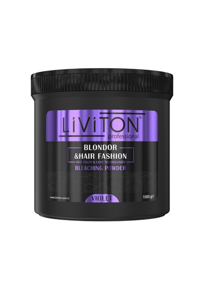 Liviton Blonder&Hair Fashion Violet Toz Açıcı 1 KG Liviton Blonder&Hair Fashion Violet Toz Açıcı 1 KG