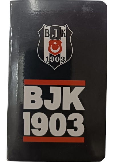 Beşiktaş Orjinal Lisanslı Siyah Kutu Kalemtraş Ahşap Kutulu 6'lı Kırtasiye Seti 03-siyah
