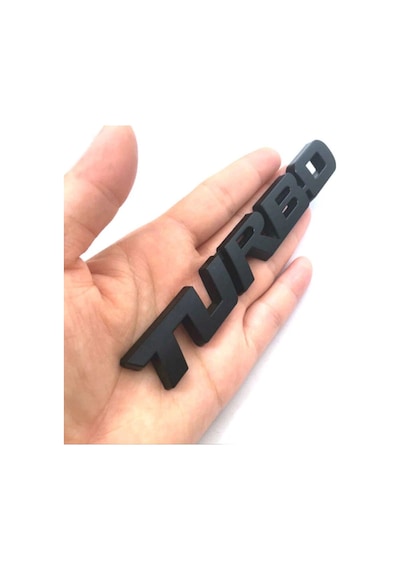Turbo Piano Black Çamurluk Yazısı 3m 3d Abs Chery Kimo