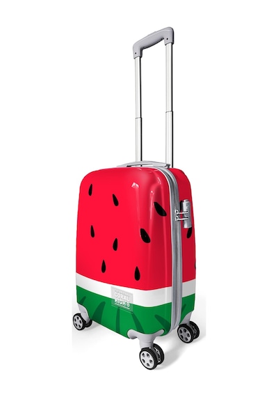 Coral High Karpuz Desenli Kabin Boy Valiz 50cm 16549 Kırmızı