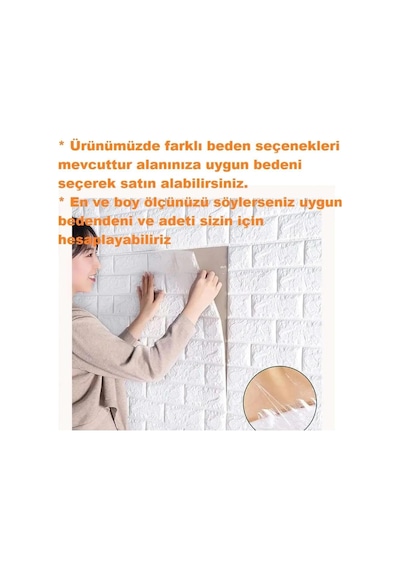 Ayrex Ukab Dekor Duvar Paneli Beyaz 3d Dekoratif Kendinden Yapışkanlı Esnek Duvar Kağıdı Kaplama Paneli Köpük Be Diğer