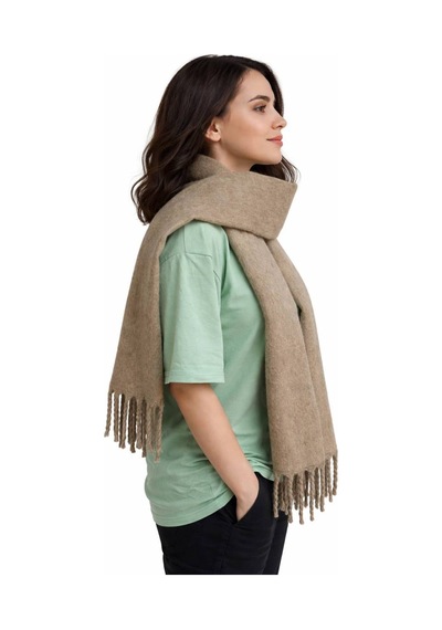 Aldaıyr Puffy Lightweight Atkı Vizon