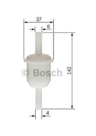 Vw Volkswagen Passat 1.6 08.1980 - 07.1981 Bosch Benzin Filtresi