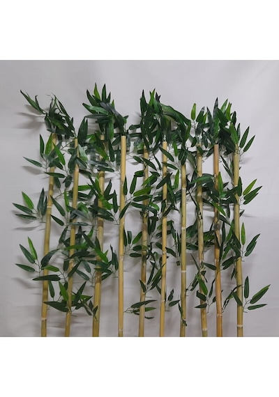 10'lu Bambu 130 Cm Yeşil