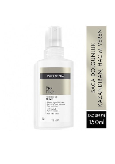 John Frieda Profiller + For Fine Hair Hacim Veren Durulanmayan Sprey