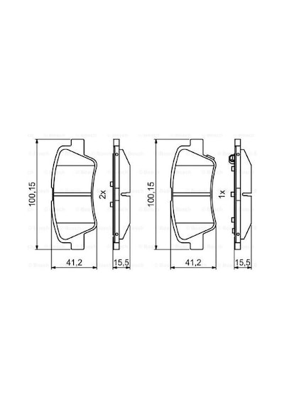 Kia Xceed 1.5 2021-2023 Bosch Arka Balata