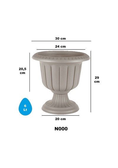Serinova Kupa Saksı No:0 6 Lt 56037393