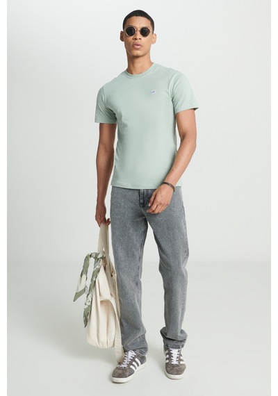 Lee Erkek T Shirt Ml60ufq 303 Mint Mint