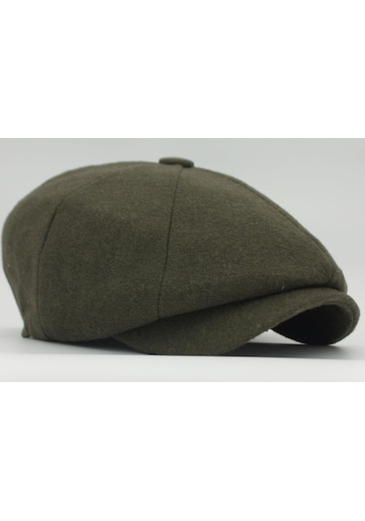 Şapkadan Erkek Yeşil Kasket Baretta Beckham Peaky Blinders Şapka 45645dr56697
