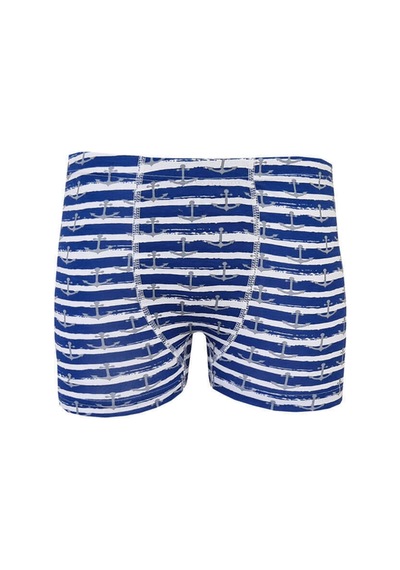 Tutku 12li Erkek Çocuk Renkli Boxer Desenli Baskılı Pamuklu Rahat Karışık